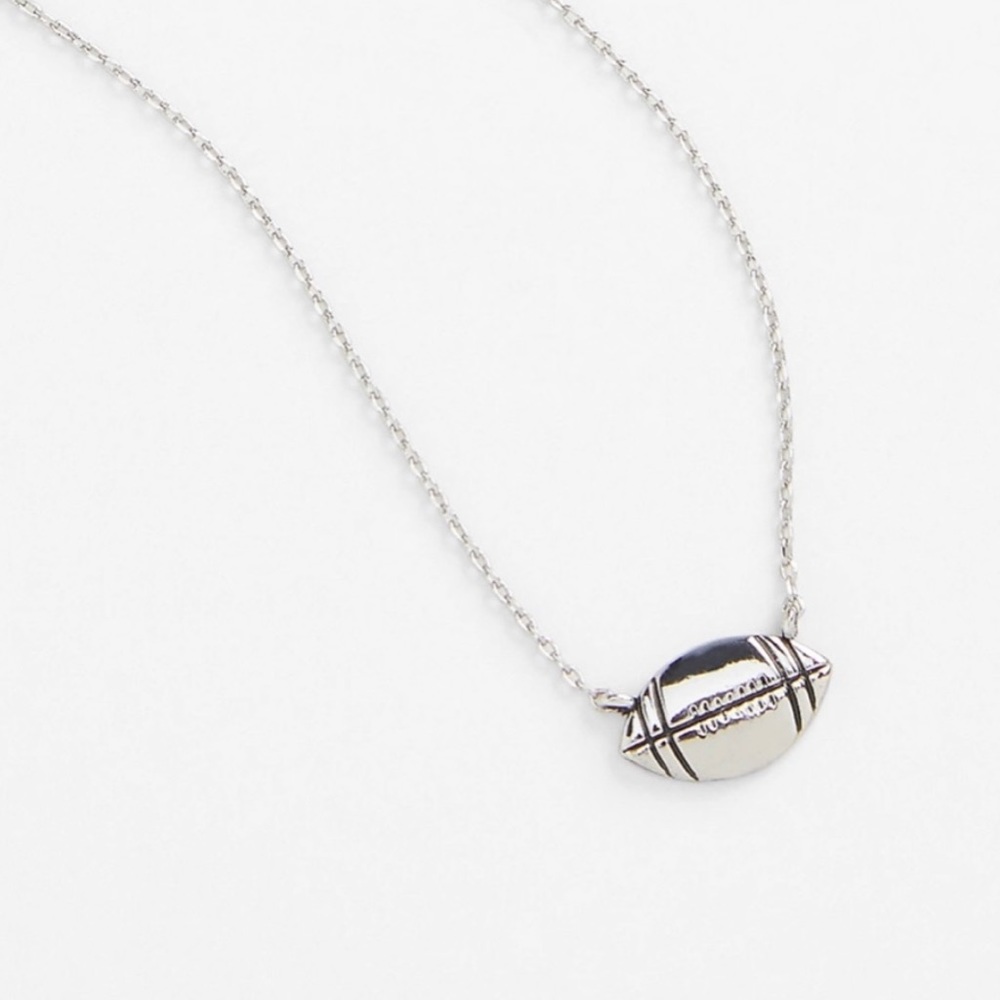 Maurices Game On Football Necklace